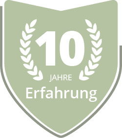 Siegel - 10 Jahre Erfahrung